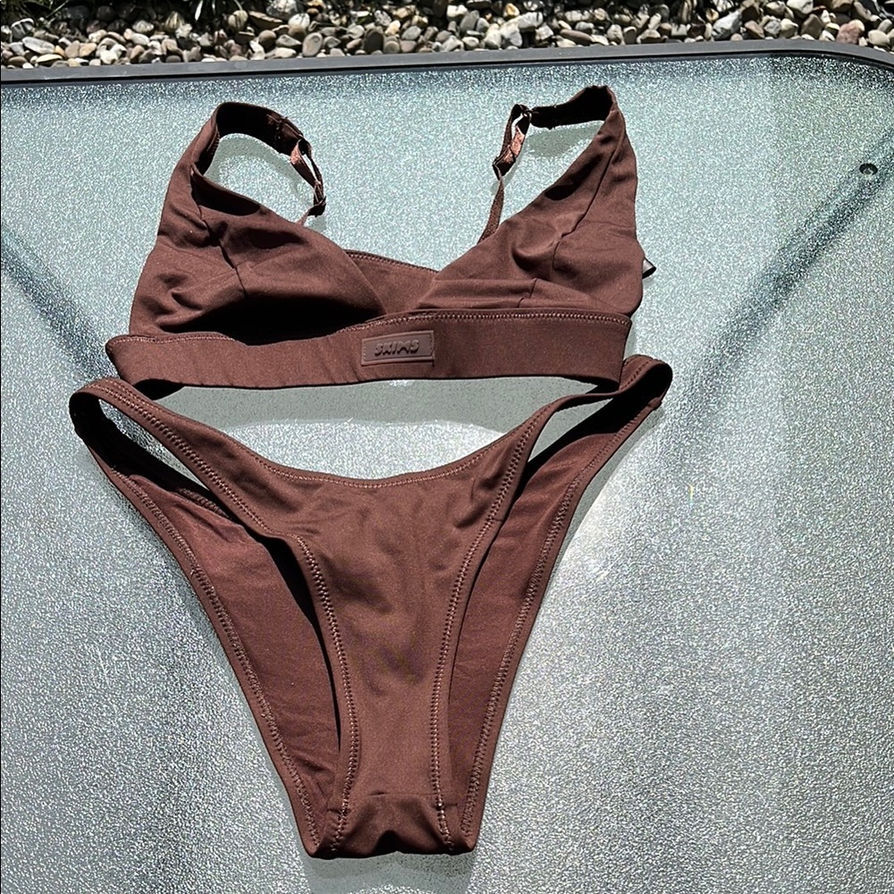 Brown Bikini Set